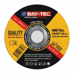 BAY-TEC METAL KESİCİ 115 X 2.5 X22 MM