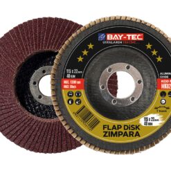 BAY-TEC FLAP DİSK ZIMPARA 115 X 22 MM 120 KUM