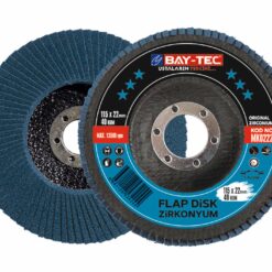 BAY-TEC FLAP DİSK ZİRKONYUM 115 X 22 MM 80 KUM