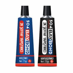 BAYBOND 504 ÇELİK YAPIŞTIRICI ŞEFFAF