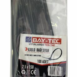 BAY-TEC KABLO BAĞI SİYAH 2.5 X 150
