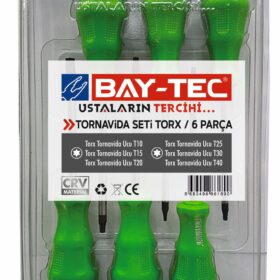 BAY-TEC TORNAVİDA SETİ TORX 6 PARÇA