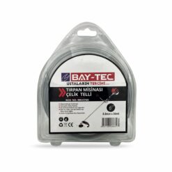 BAY-TEC TIRPAN MİSİNASI ÇELİK TELLİ 3.3MMx26 MT