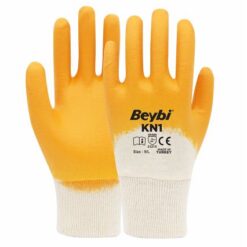BEYBİ KN-1 NO : 9 PAMUKLU NİTRİL ELDİVEN