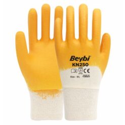 BEYBİ KN-250 NO : 10 PAMUKLU NİTRİL ELDİVEN
