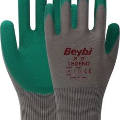 BEYBİ PL-17 LEGEND NO : 9 POLYESTER ÖRGÜ LATEKS ELDİVEN