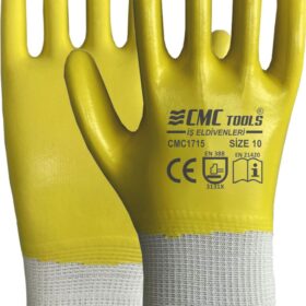 CMC ELDİVEN TAM KAPLI NİTRİL SARI