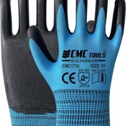 CMC ELDİVEN PREMİUM 1/2 SİYAH-MAVİ
