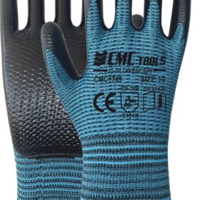 CMC ELDİVEN DESENLİ ZEBRA 1/2 MAVİ