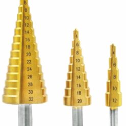 CMC KADEMELİ MATKAP UCU SETİ 3 PCS
