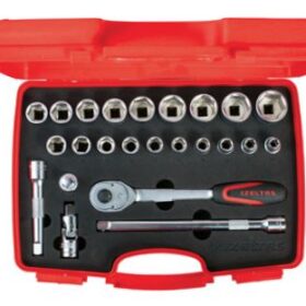 İZELTAŞ 1/2" ALTI KÖŞE LOKMA ANAHTAR TAKIMI 24 PRC