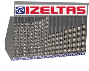 İZELTAŞ 1/2" LOKMA ANAHTAR SEHPASI SET 145 PARÇA