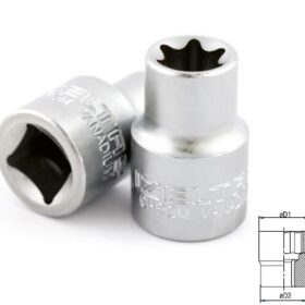 İZELTAŞ 1/2" TORX STAR LOKMA ANAHTAR E20