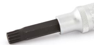 İZELTAŞ 1/2" ON İKİ KÖŞE LOKMALI BİTS UC YİVLİ XZN M8 140
