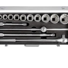 İZELTAŞ 3/4" ON İKİ KÖŞE LOKMA ANAHTAR TAKIMI 14 PRC SAE