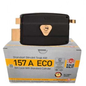 KALE 157 A ECO SİLİNDİRLİ TRAJLI DEMİR KAPI KİLİDİ