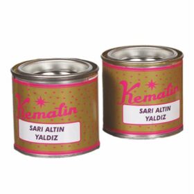 KEMALİN SOBA BOYASI SARI YALDIZ (1/4) 250 GR