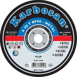 KARBOSAN METAL KESME TAŞI 180*3.0*22.23 NK