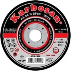 KARBOSAN İNOX KESİCİ TAŞ 180*1.9*22.23