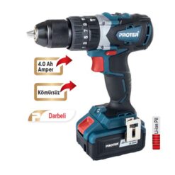 PROTER PST 740 BL 4.0 Ah 20 V Li-ion Darbeli Kömürsüz Şarjlı