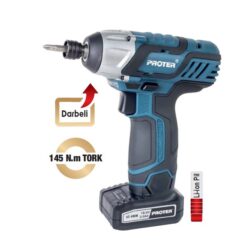 PROTER PST 145 T 18 V 2 Ah 145 N.m Li-ion Şrjl Darb.Vidlm