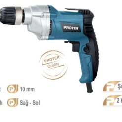 PROTER PR 550 RL 10 MM 500 W ŞANZIMANLI DARBESİZ MATKAP