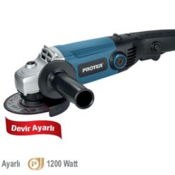 PROTER PA 1225 E 125 MM 1200 W ELEKTR.HIZ AVUÇ TAŞLAMA
