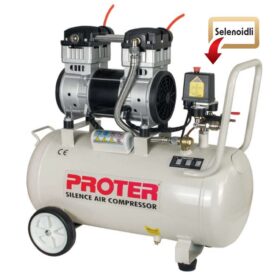 PROTER PR52S SESSİZ-YAĞSIZ 50 LT 8 BAR HAVA KOMPRESÖRÜ