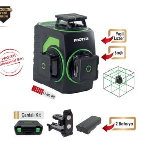 PROTER PL 360 LS 360 DRC LAZER ŞAKÜL YATAY+2 DİKEY LAZER