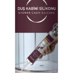 SİBAX DUŞAKABİN SLİKONU 280 ML