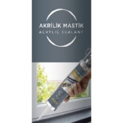 SİBAX AKRİLİK MASTİK 450 GR BEYAZ