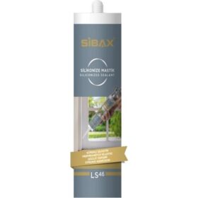 SİBAX SLİKONİZE MASTİK 500 GR BEYAZ