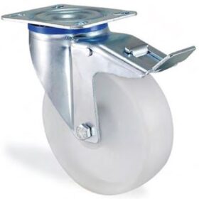SERVİS TEKERLEĞİ FRENLİ POLYAMİD 100 MM