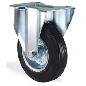 SERVİS TEKERLEĞİ SABİT SİYAH 150 MM