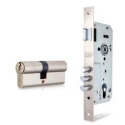 YMK HİBRİD SİLİNDİRLİ GÖMME KİLİT 45 MM